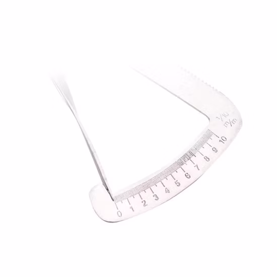 Messgeräte zur Messung der Kronenwachsdicke im Dentallabor aus Edelstahl